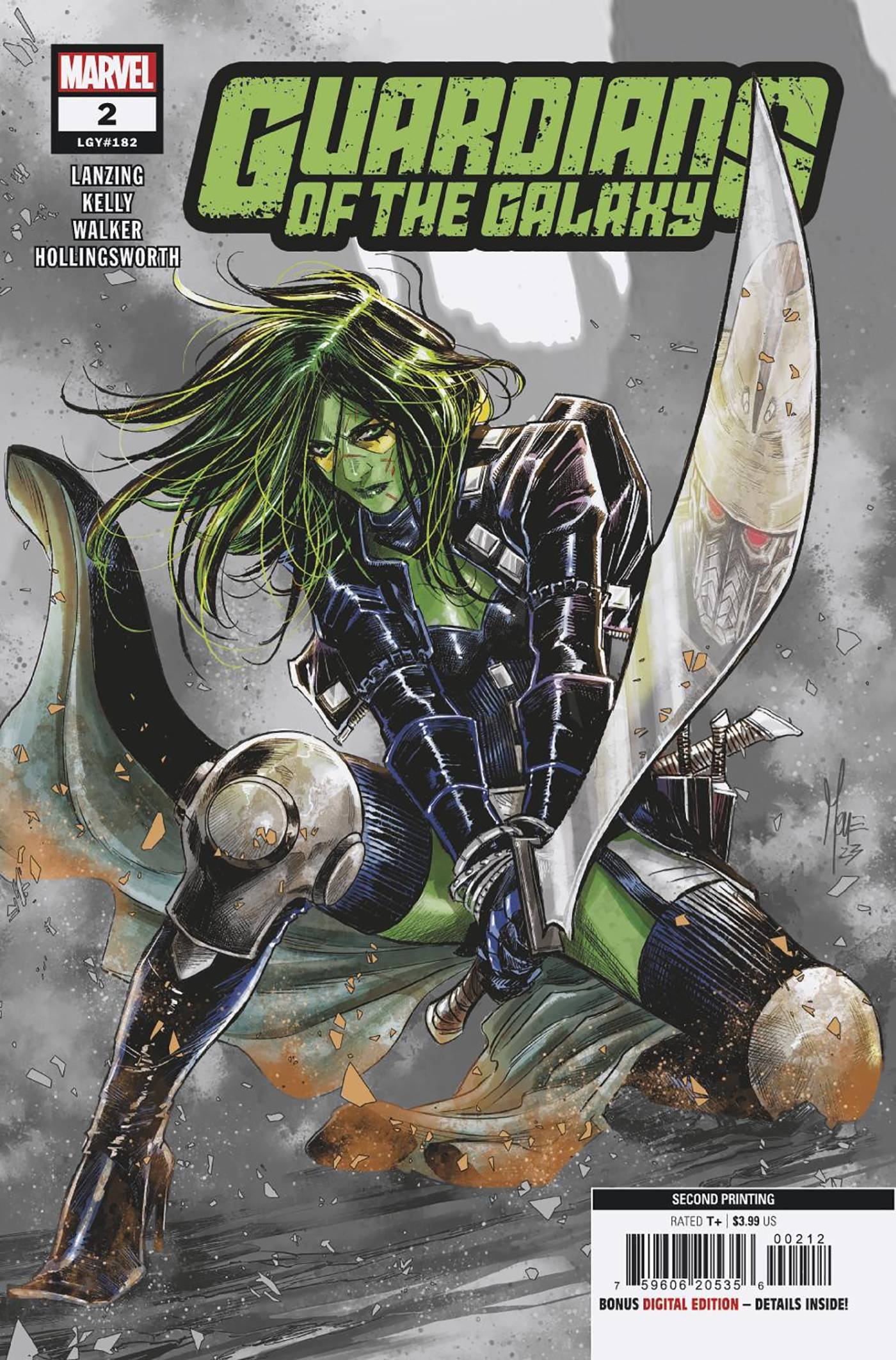 MARVEL PRH COMIC BOOK GUARDIANS OF THE GALAXY #2 2ND PTG MARCO CHECCHETTO VAR