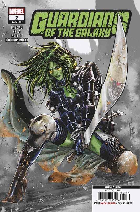 MARVEL PRH COMIC BOOK GUARDIANS OF THE GALAXY #2 2ND PTG MARCO CHECCHETTO VAR