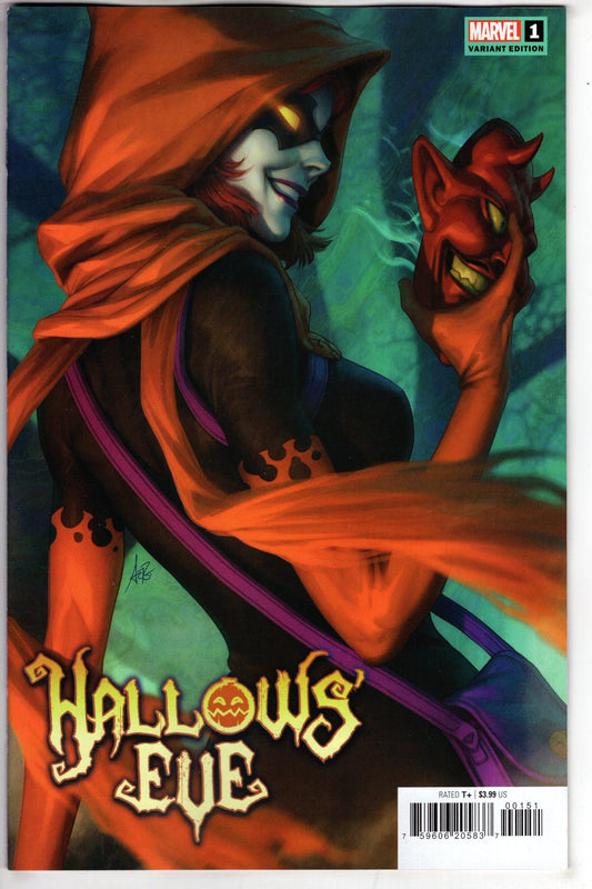 MARVEL PRH COMIC BOOK HALLOWS EVE #1 ARTGERM VAR