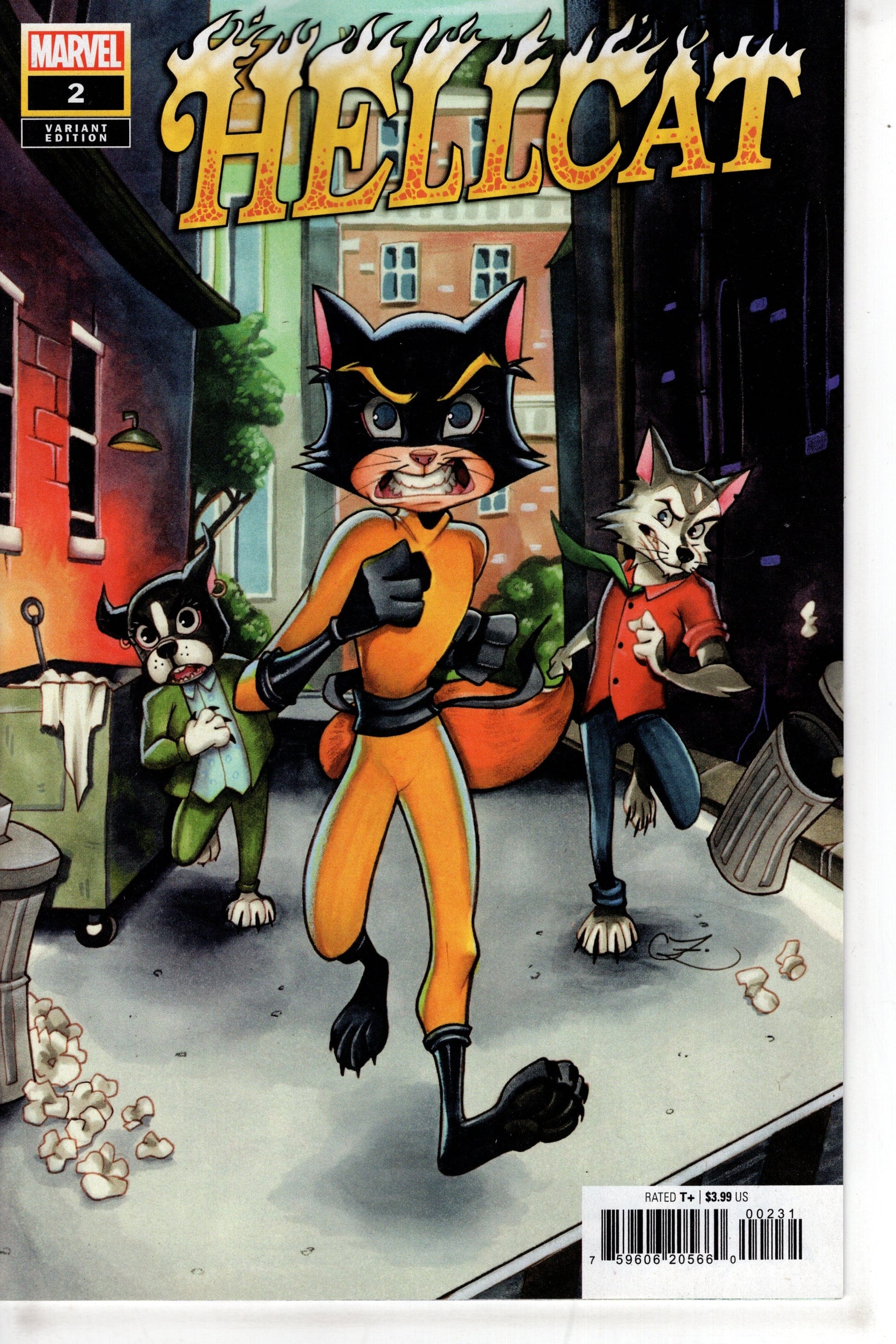 MARVEL PRH COMIC BOOK HELLCAT #2 (OF 5) ZULLO VAR