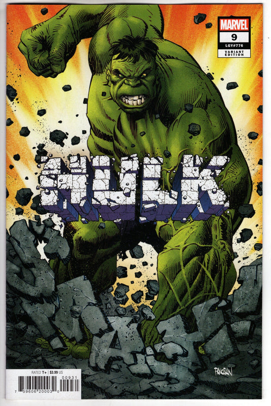 MARVEL PRH COMIC BOOK HULK #9 VARIANT