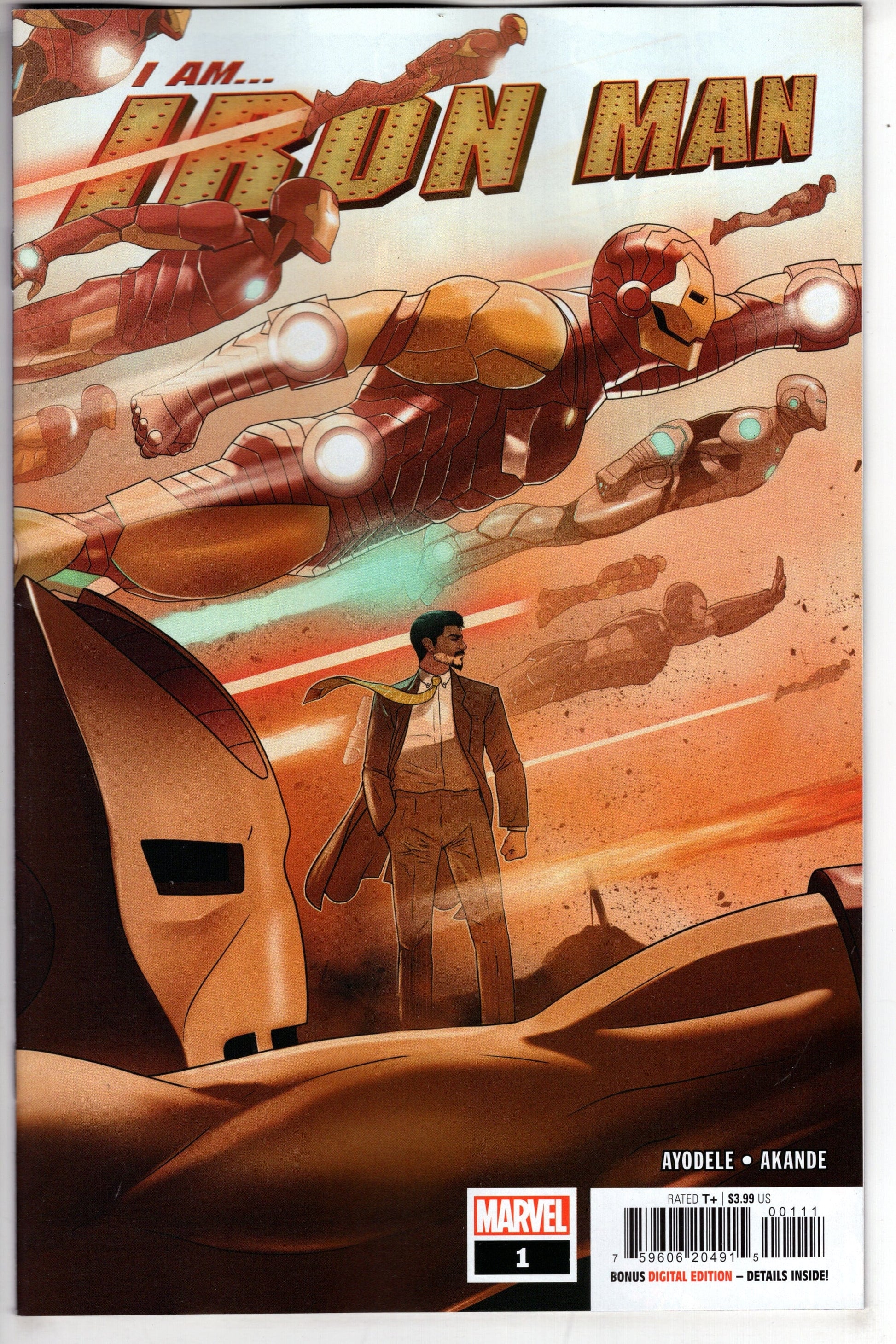 MARVEL PRH COMIC BOOK I AM IRON MAN #1