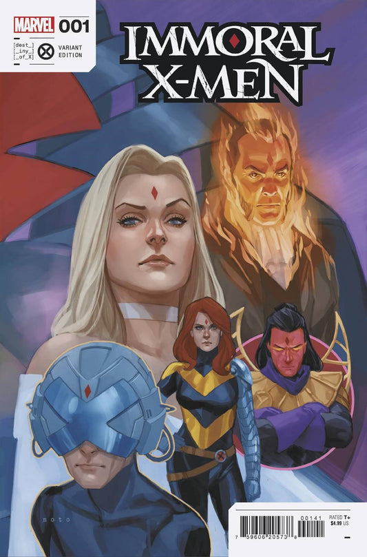 MARVEL PRH COMIC BOOK IMMORAL X-MEN #1 (OF 3) NOTO SOS FEBRUARY CONNECTING VAR