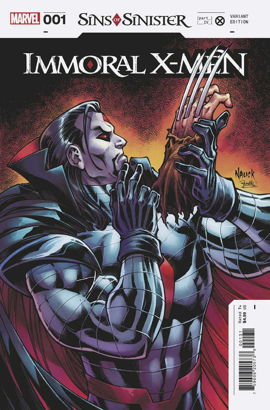 MARVEL PRH COMIC BOOK Immoral X-Men #1 (Of 3) Variant Edition Todd Nauck Variant