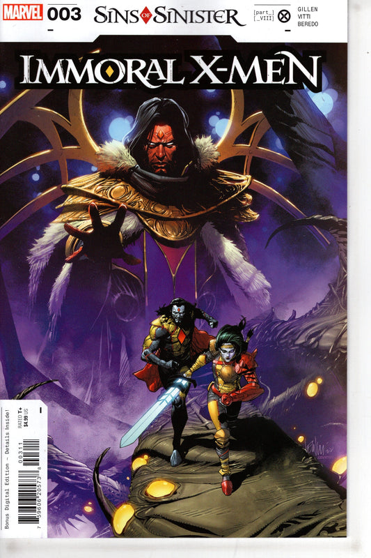 MARVEL PRH COMIC BOOK IMMORAL X-MEN #3 (OF 3)