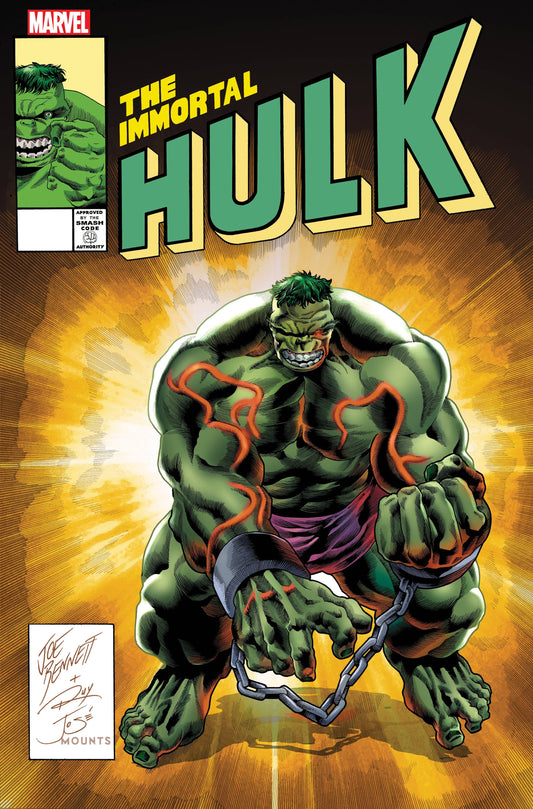 MARVEL PRH COMIC BOOK IMMORTAL HULK #50 BENNETT HOMAGE VARIANT