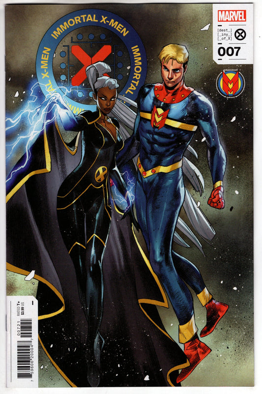 MARVEL PRH COMIC BOOK IMMORTAL X-MEN #7 PICHELLI MIRACLEMAN VARIANT