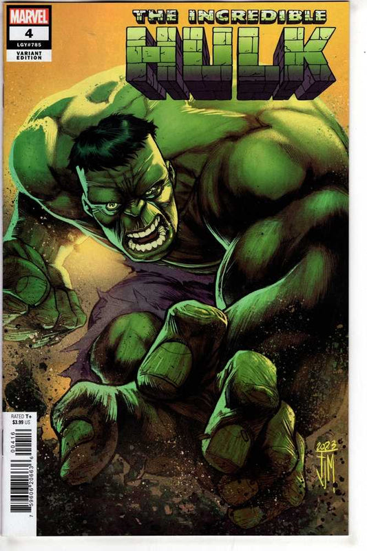 MARVEL PRH COMIC BOOK Incredible Hulk 4 Francis Manapul Variant
