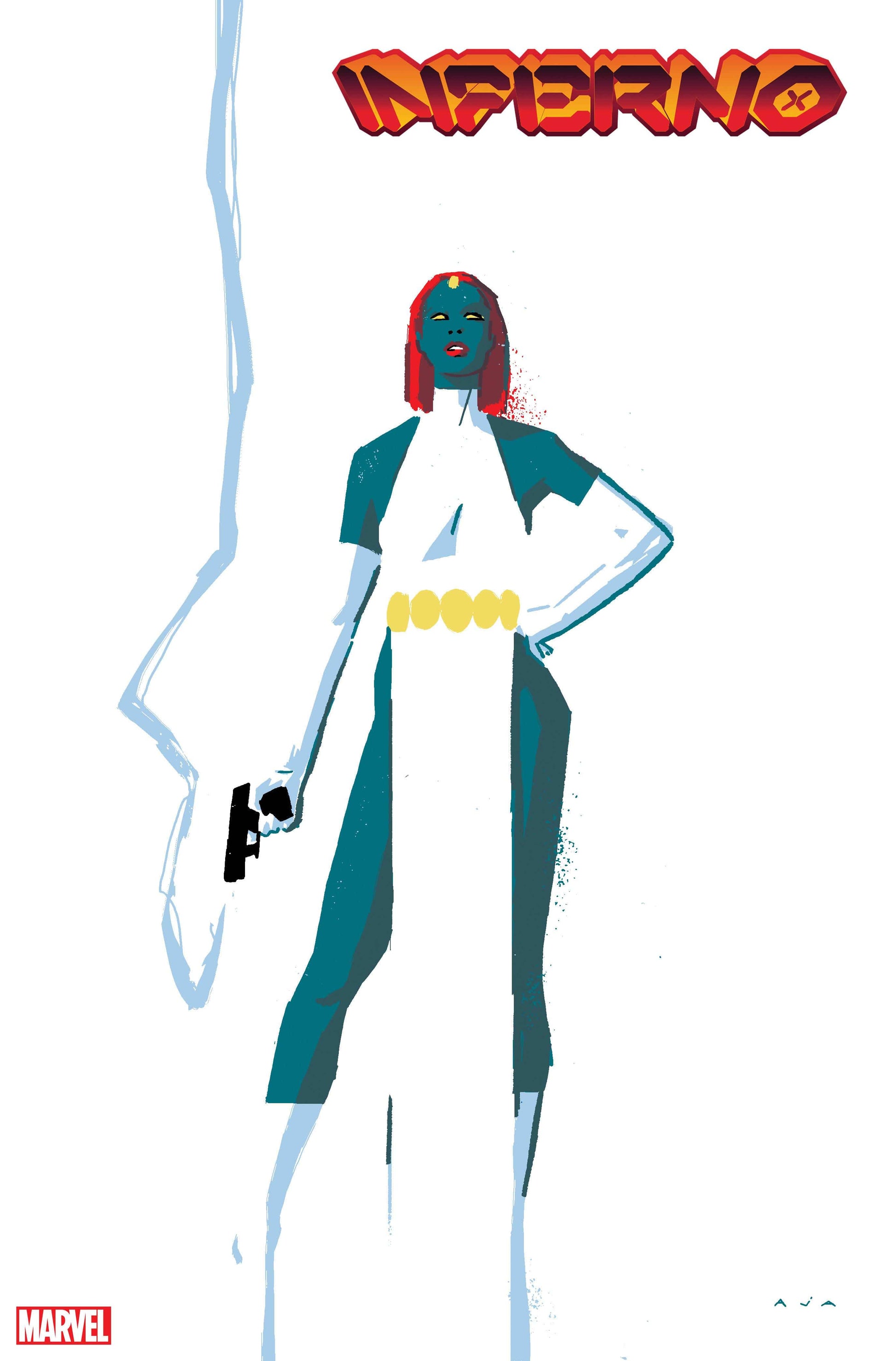 MARVEL PRH COMIC BOOK INFERNO #2 (OF 4) AJA VARIANT