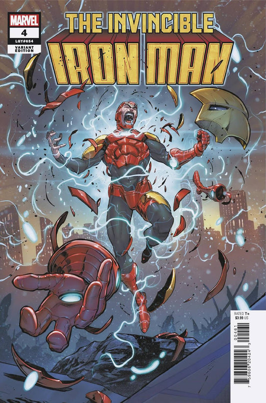 MARVEL PRH COMIC BOOK INVINCIBLE IRON MAN #4 COELLO VAR