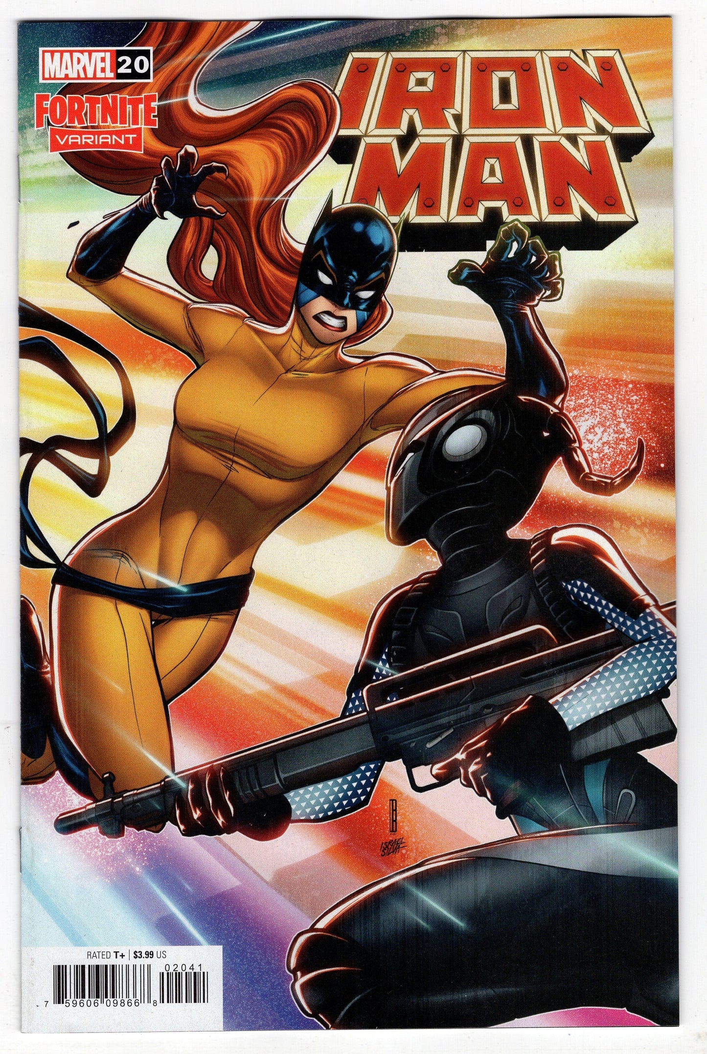 MARVEL PRH COMIC BOOK IRON MAN #20 BALDEON FORTNITE VARIANT