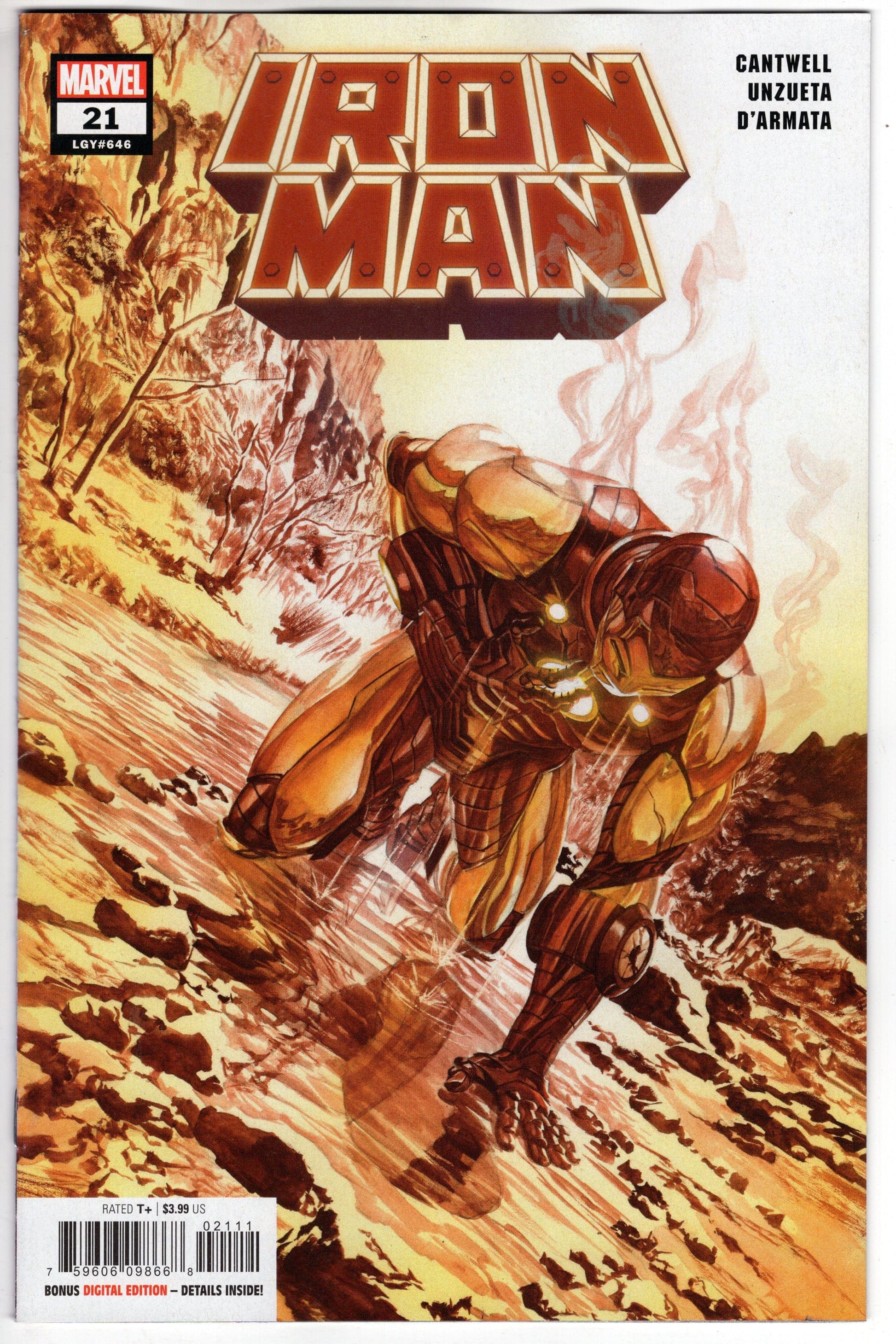 MARVEL PRH COMIC BOOK IRON MAN #21
