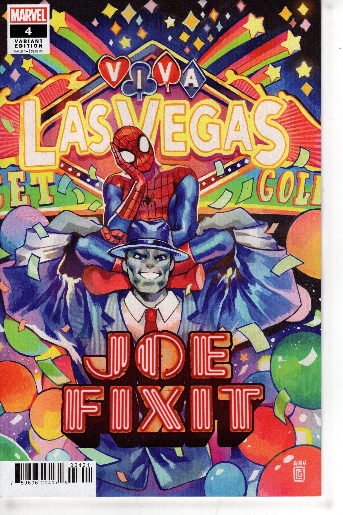 MARVEL PRH COMIC BOOK JOE FIXIT #4 (OF 5) GONZALES VAR