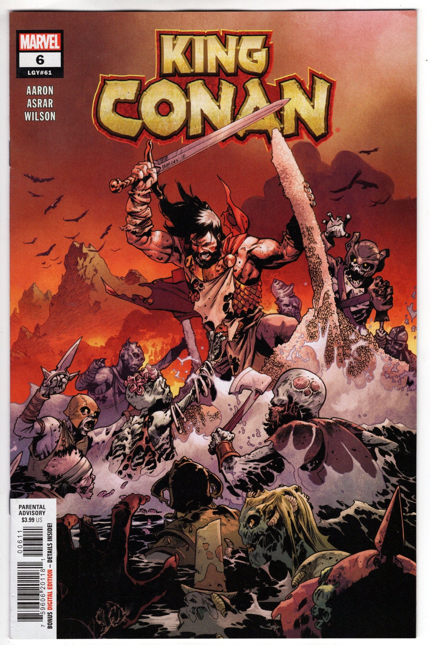 MARVEL PRH COMIC BOOK KING CONAN #6 (OF 6)