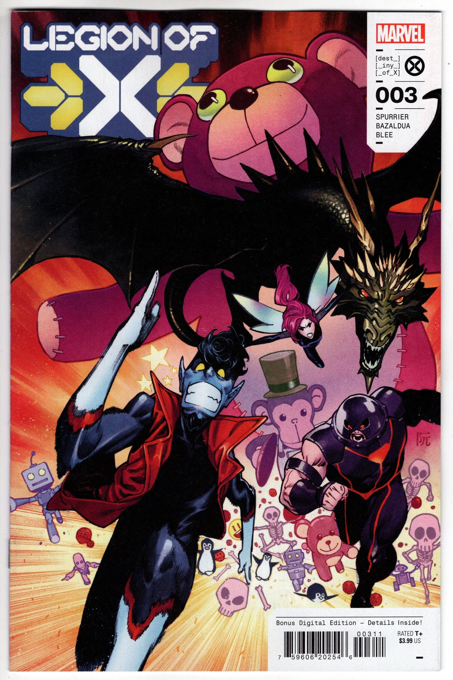 MARVEL PRH COMIC BOOK Legion Of X #3
