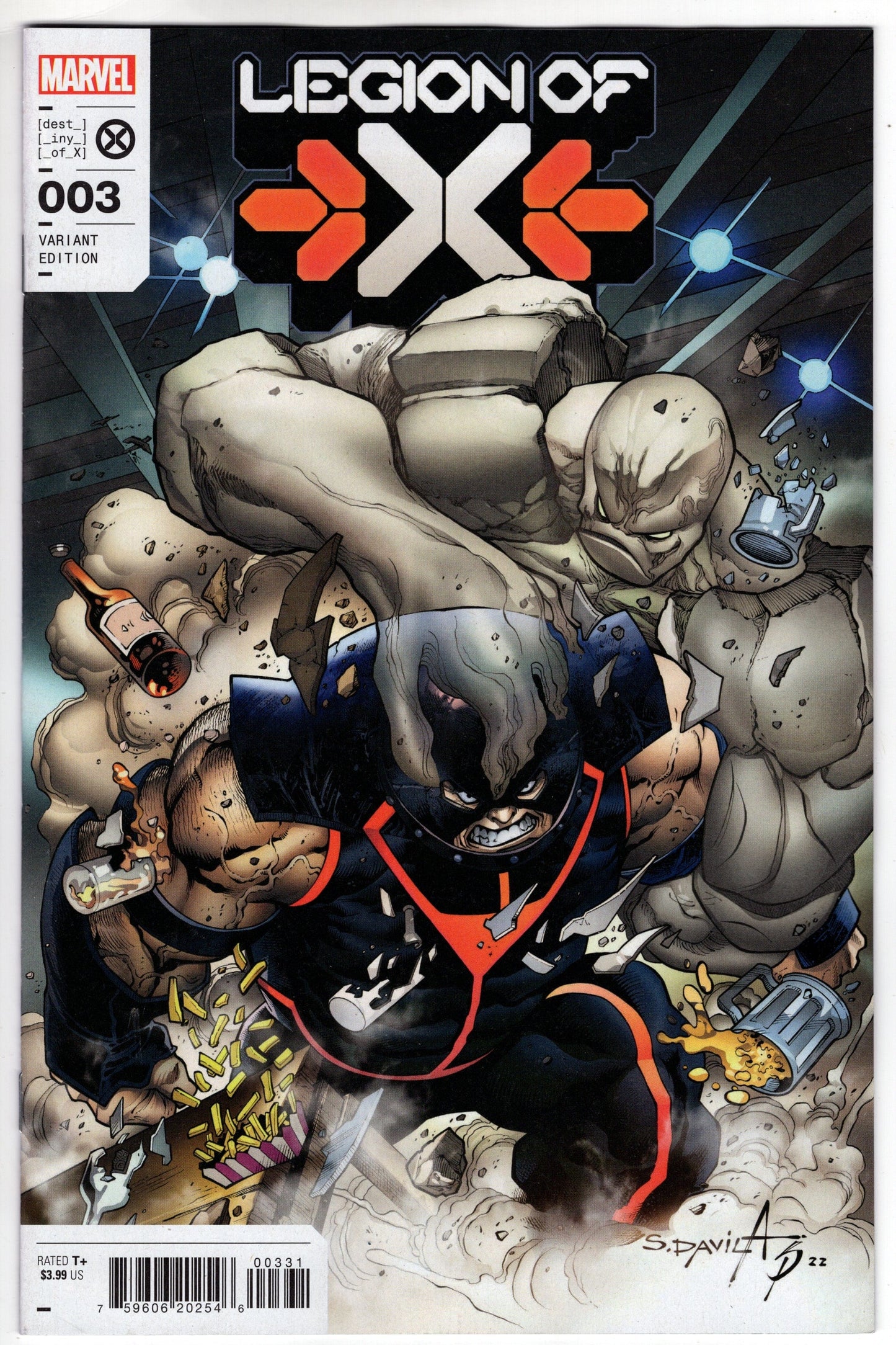 MARVEL PRH COMIC BOOK Legion Of X #3 Davila Variant