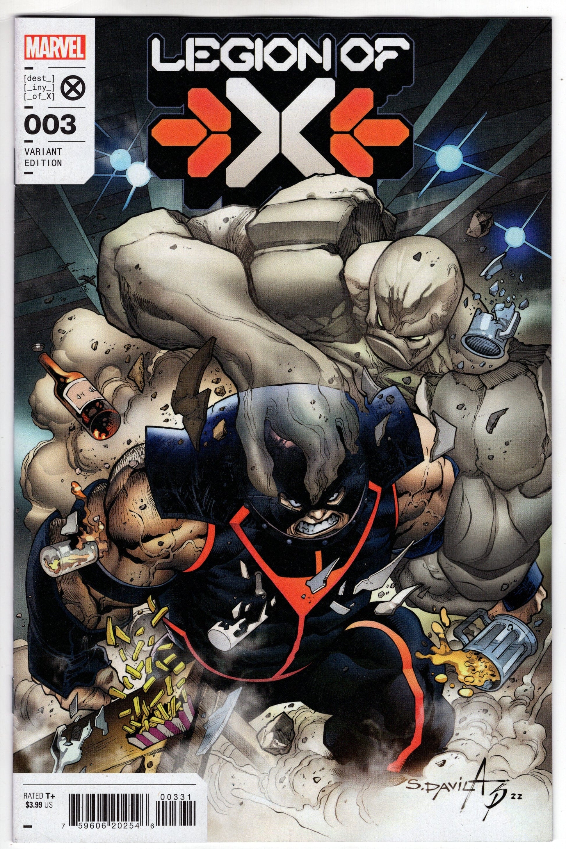 MARVEL PRH COMIC BOOK Legion Of X #3 Davila Variant