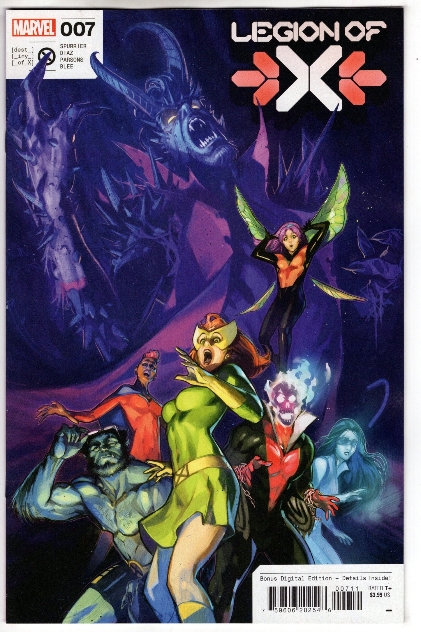 MARVEL PRH COMIC BOOK Legion Of X #7