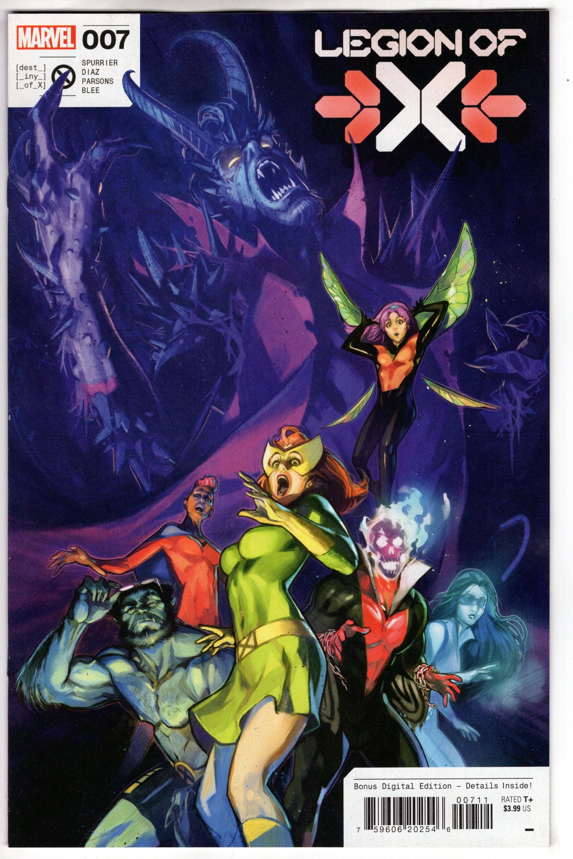 MARVEL PRH COMIC BOOK Legion Of X #7
