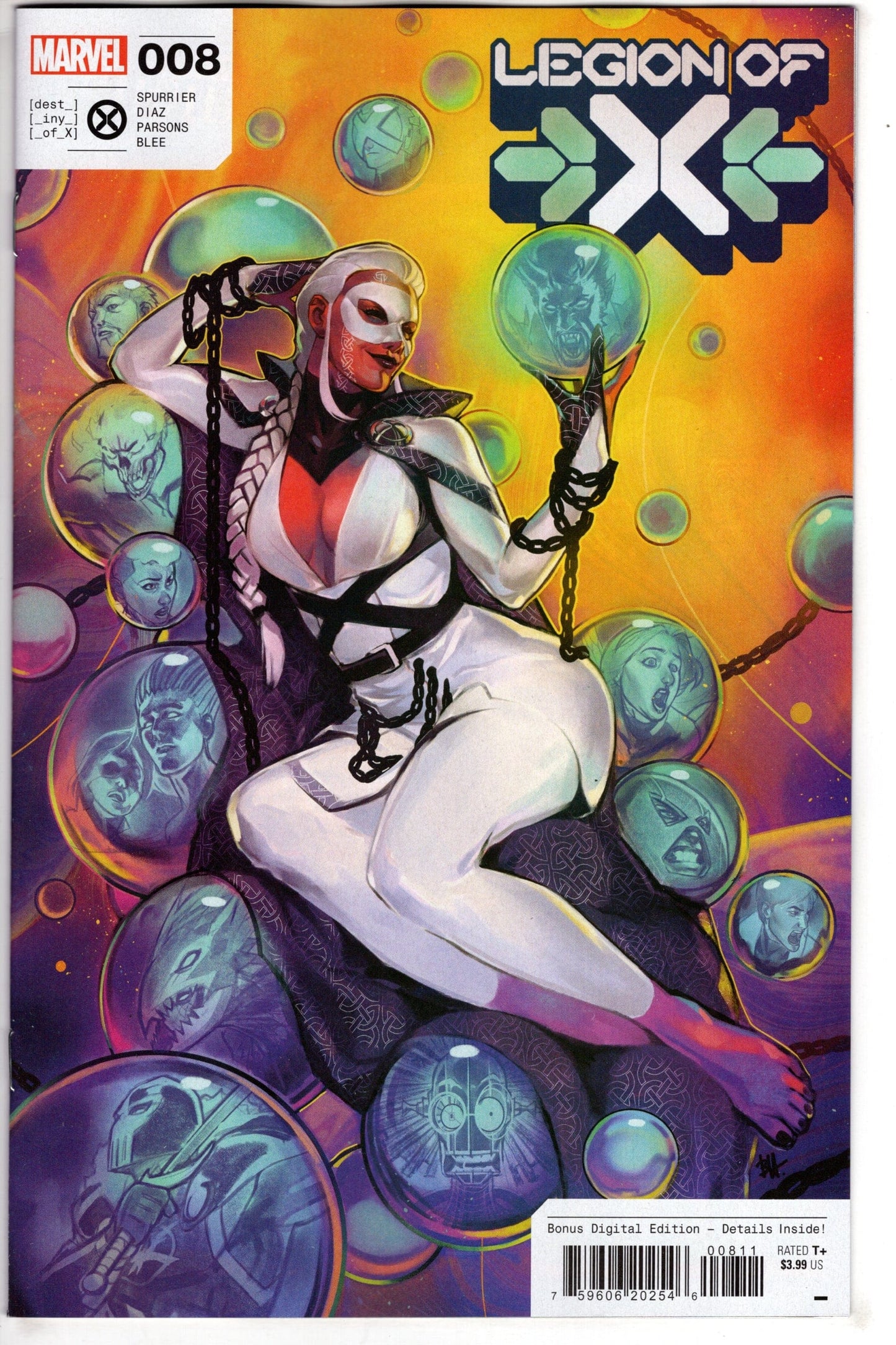 MARVEL PRH COMIC BOOK LEGION OF X #8