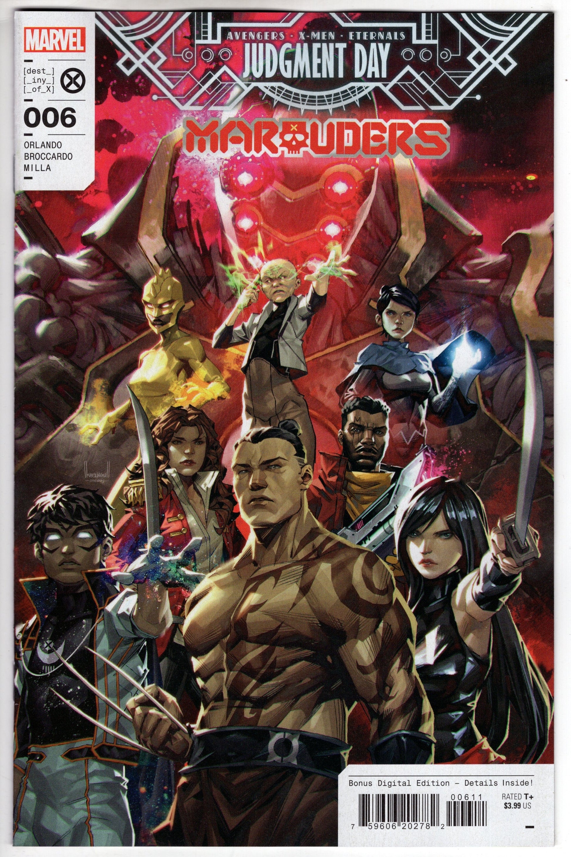 MARVEL PRH COMIC BOOK MARAUDERS #6 (RES)