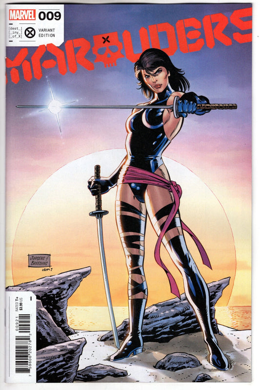 MARVEL PRH COMIC BOOK MARAUDERS #9 JURGENS VARIANT