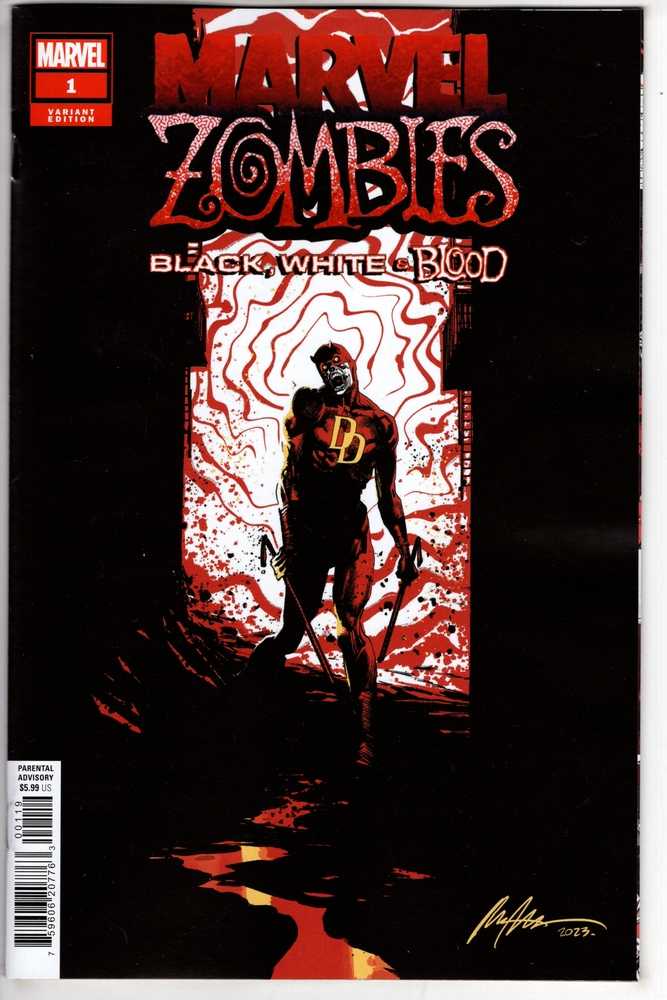 MARVEL PRH COMIC BOOK Marvel Zombies: Black, White & Blood 1 Rafael Albuquerque Variant