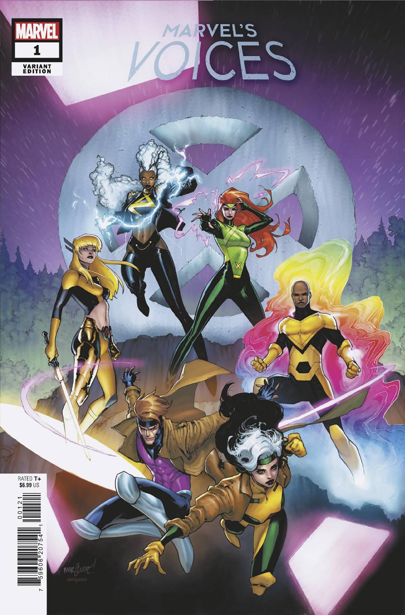 MARVEL PRH COMIC BOOK MARVELS VOICES X-MEN #1 DAVID MARQUEZ VAR