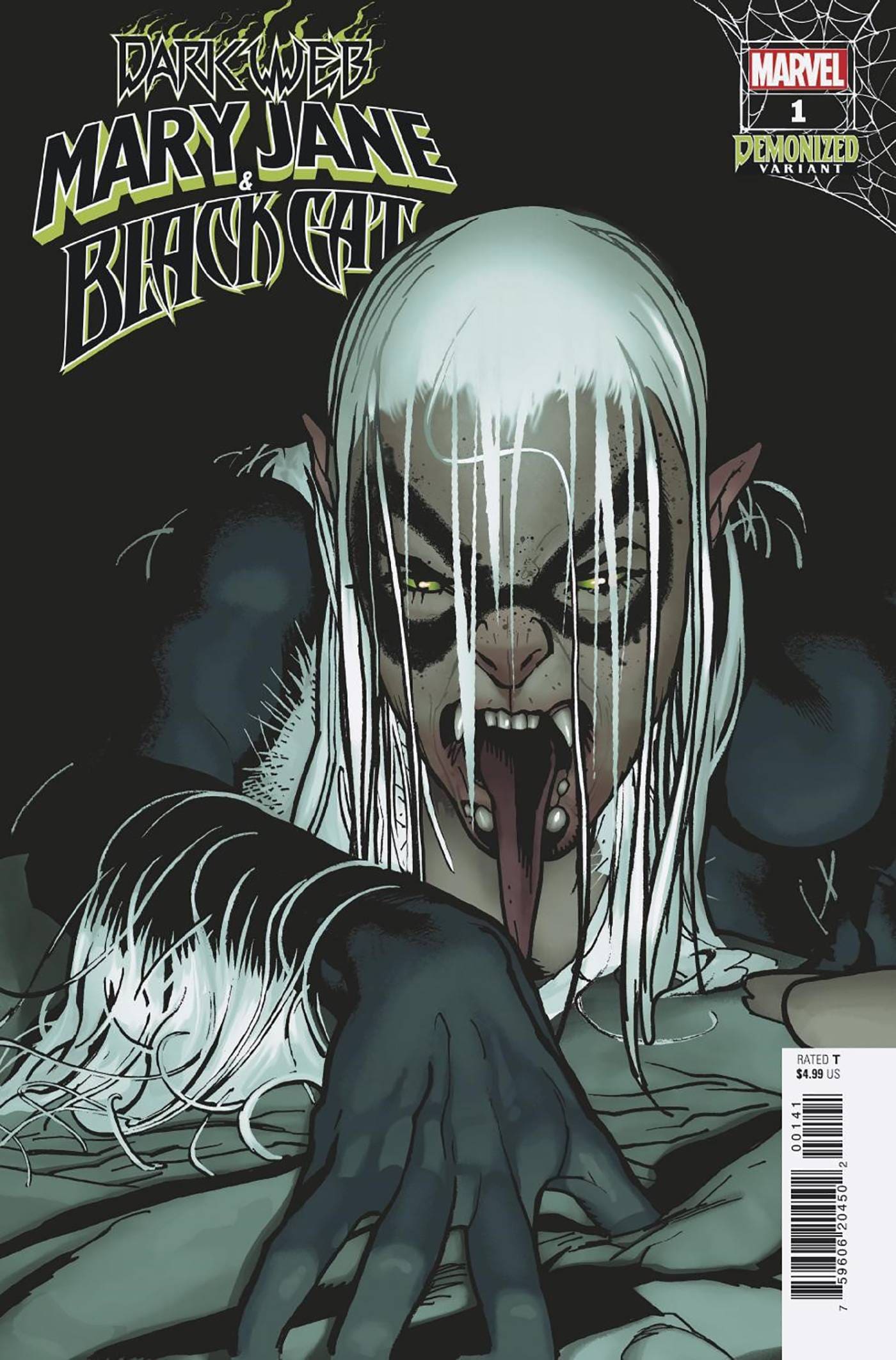 MARVEL PRH COMIC BOOK MARY JANE AND BLACK CAT #1 (OF 5) HUGHES DEMONIZED VAR