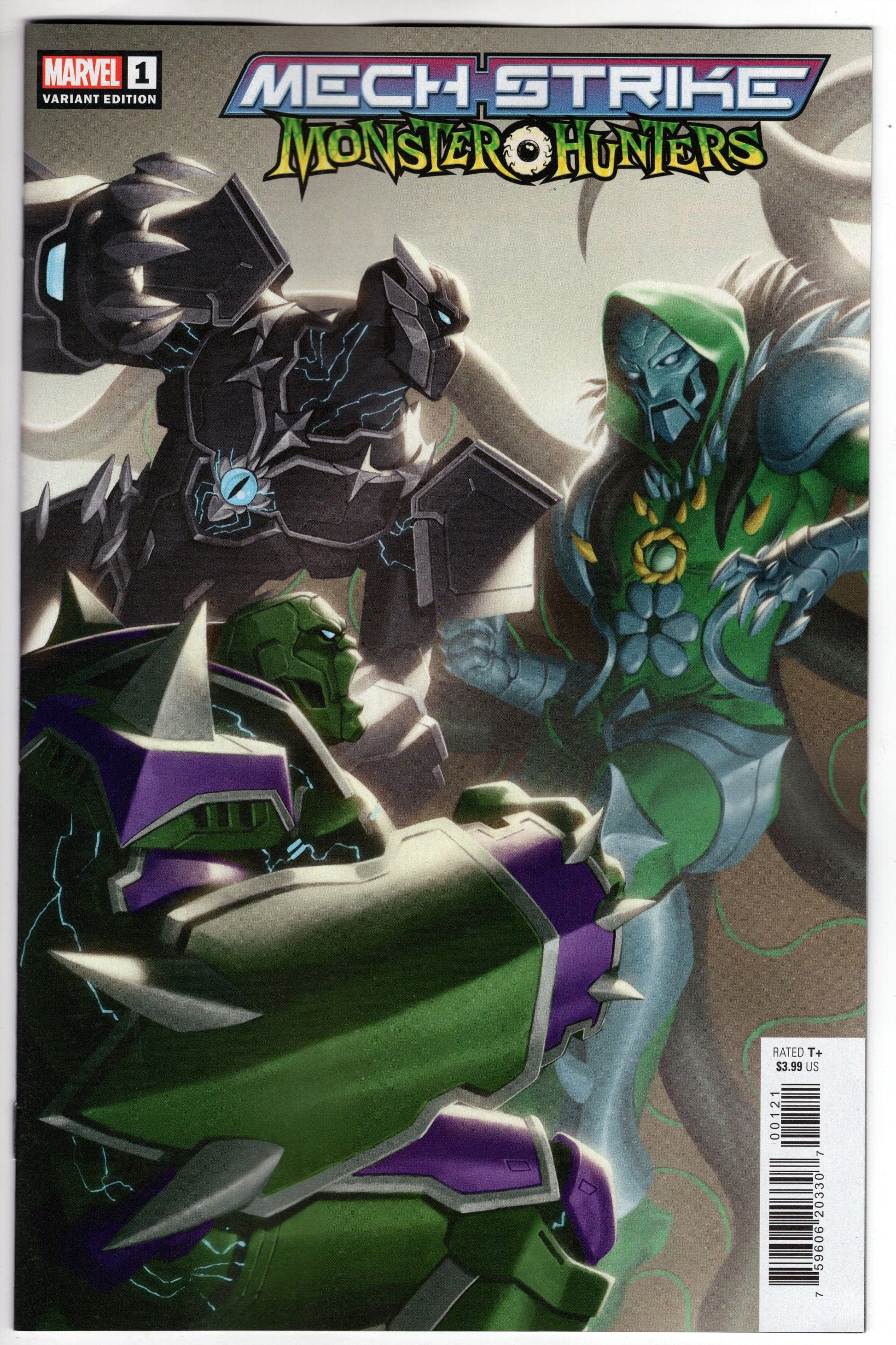 MARVEL PRH COMIC BOOK MECH STRIKE MONSTER HUNTERS #1 (OF 5) YOON VARIANT