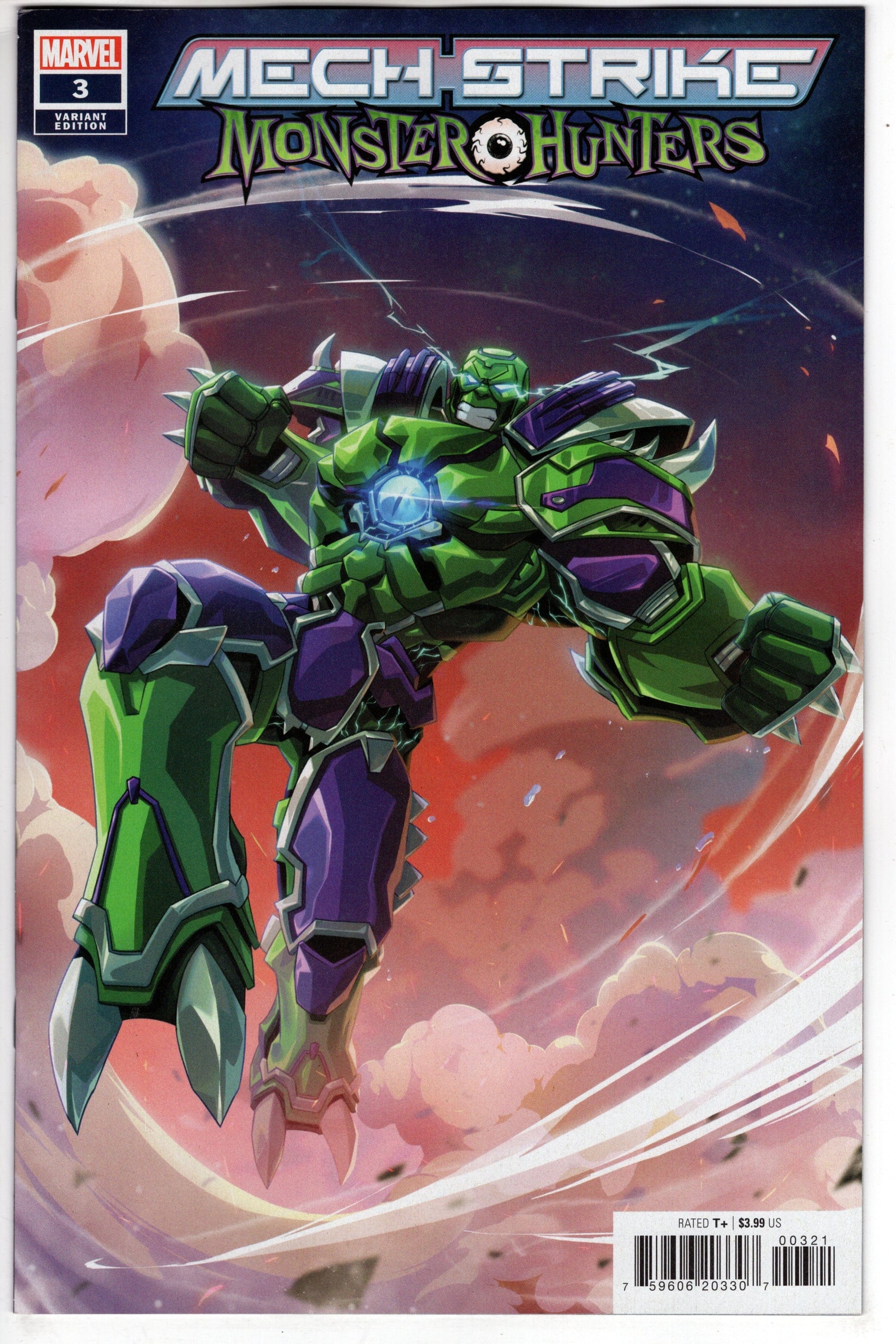 MARVEL PRH COMIC BOOK MECH STRIKE MONSTER HUNTERS #3 (OF 5) RICO VARIANT