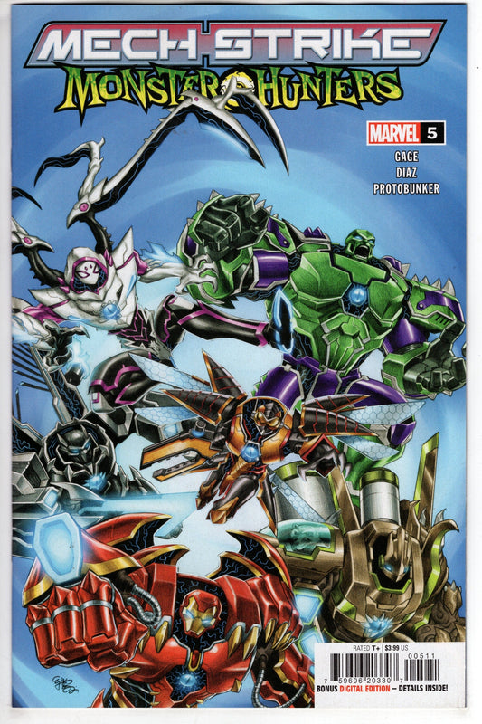 MARVEL PRH COMIC BOOK MECH STRIKE MONSTER HUNTERS #5 (OF 5)