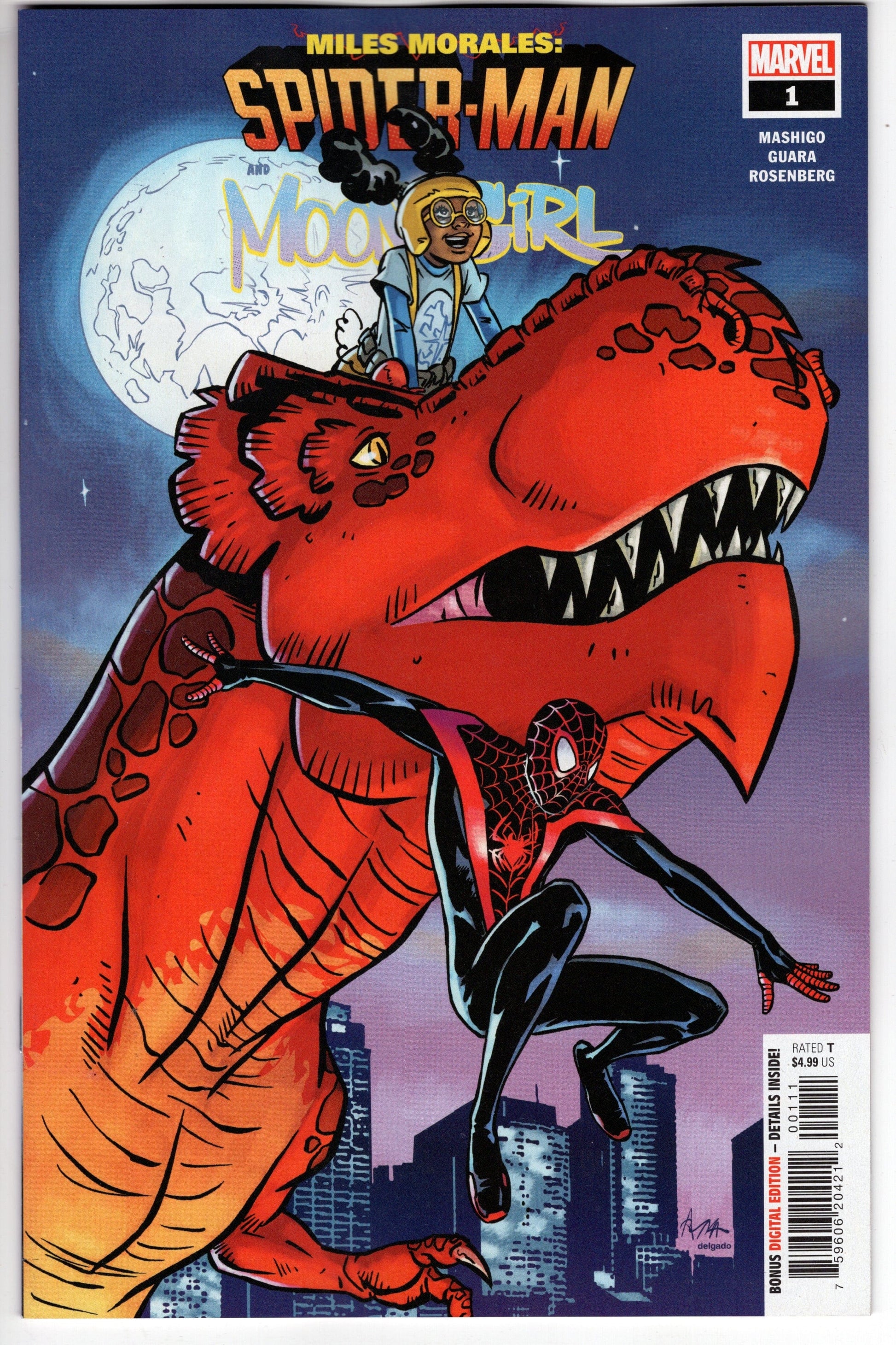 MARVEL PRH COMIC BOOK MILES MORALES MOON GIRL #1