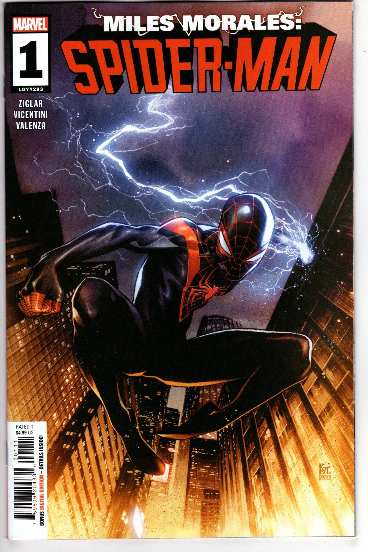 MARVEL PRH COMIC BOOK MILES MORALES SPIDER-MAN #1