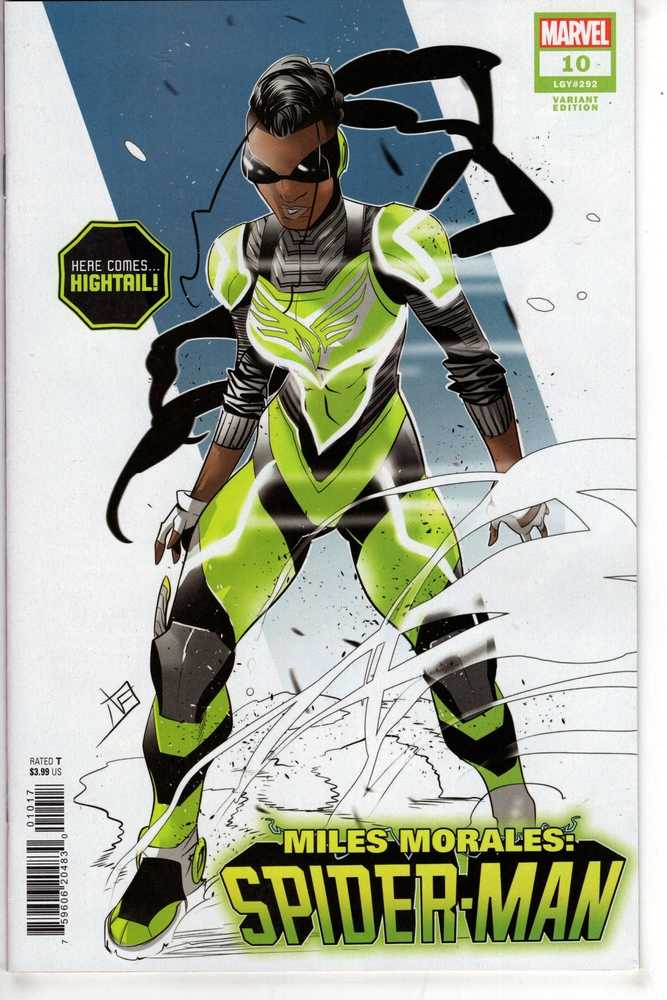 MARVEL PRH COMIC BOOK Miles Morales: Spider-Man 10 Federico Vicentini Design Variant