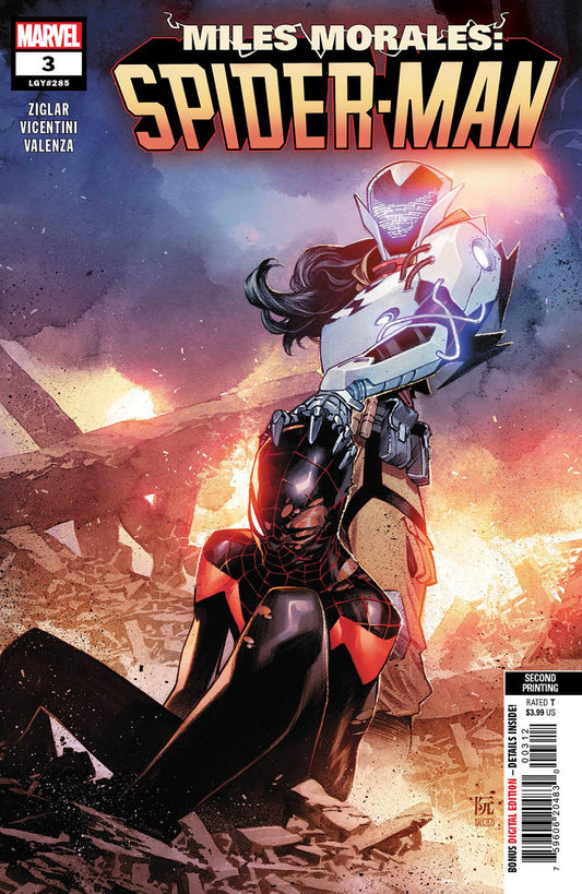 MARVEL PRH COMIC BOOK MILES MORALES SPIDER-MAN #3 2ND PTG DIKE RUAN VAR