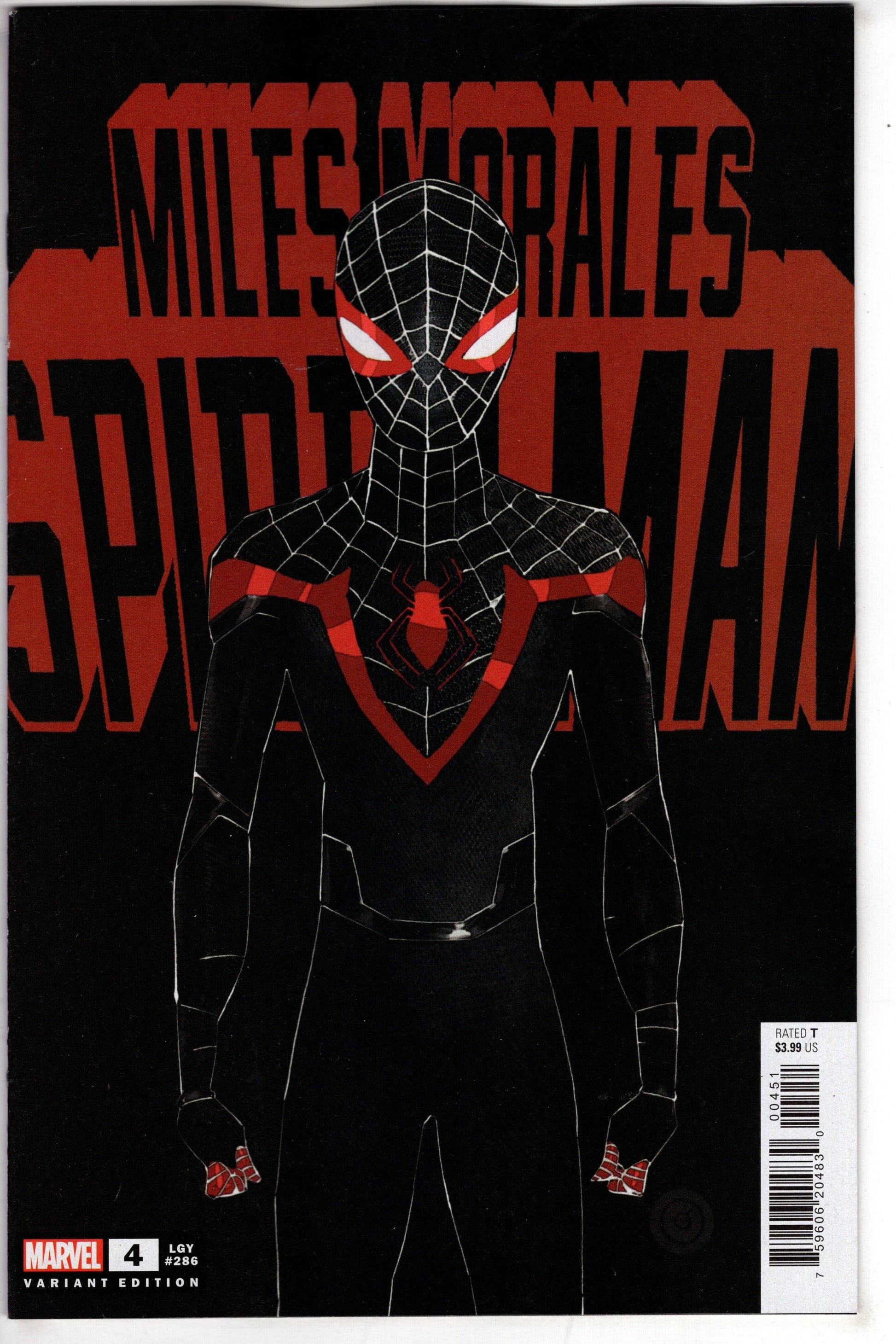 MARVEL PRH COMIC BOOK MILES MORALES SPIDER-MAN #4 BACHALO VAR