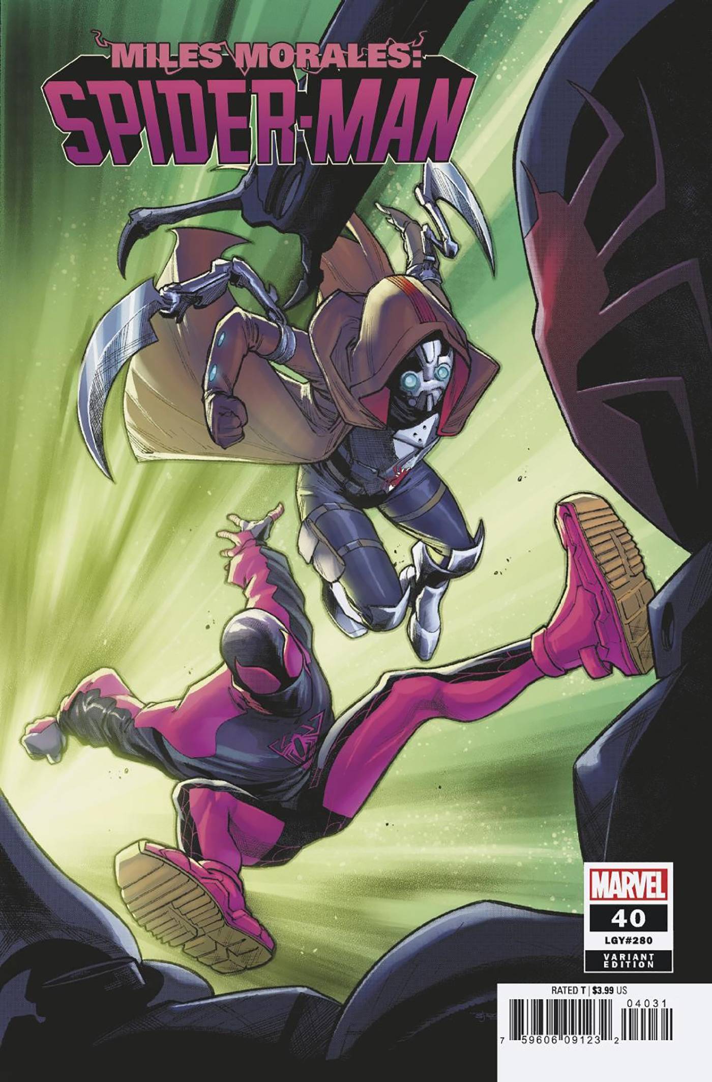 MARVEL PRH COMIC BOOK MILES MORALES SPIDER-MAN #40 SEGOVIA VARIANT
