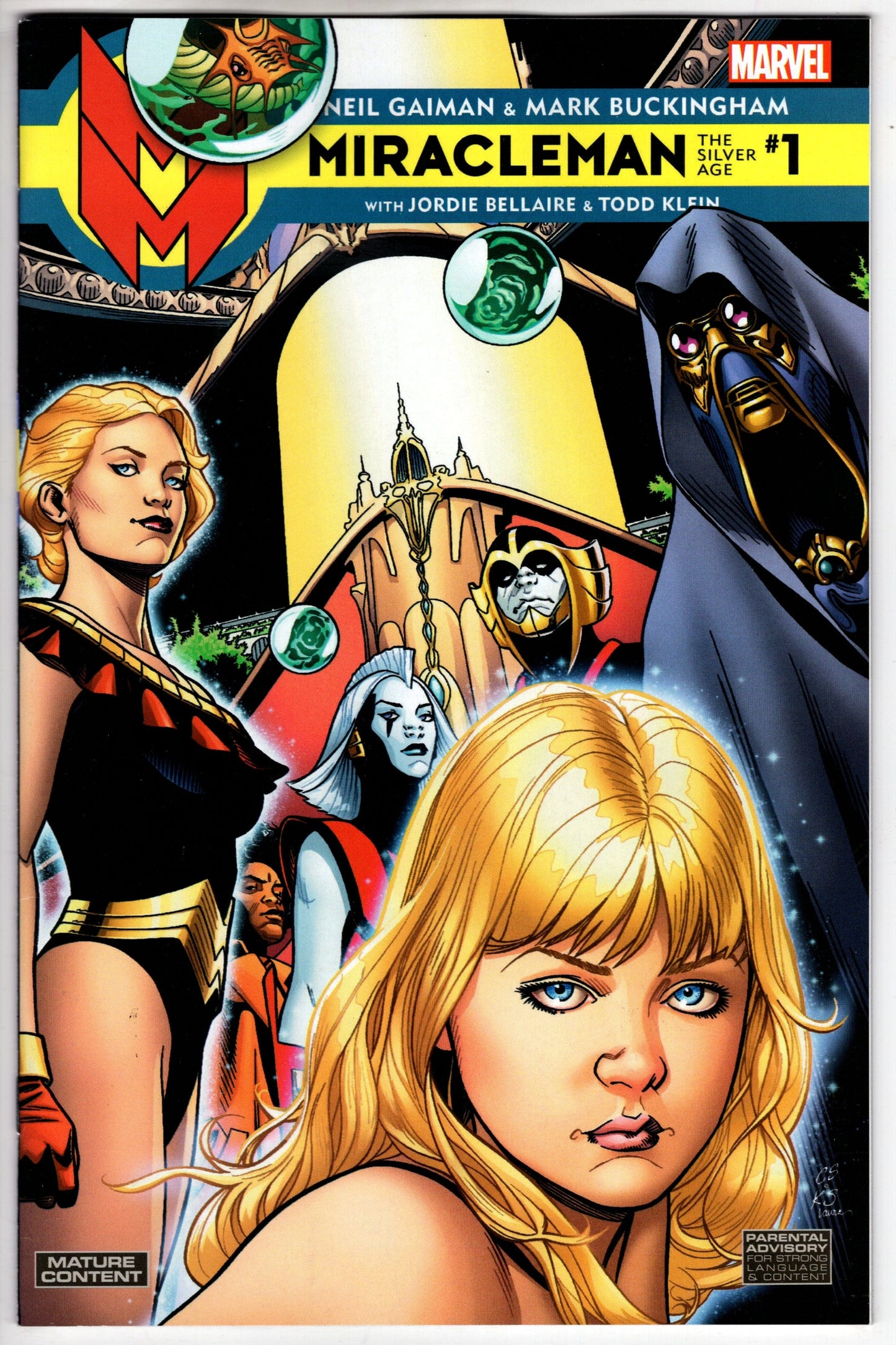 MARVEL PRH COMIC BOOK MIRACLEMAN SILVER AGE #1 SPROUSE VARIANT