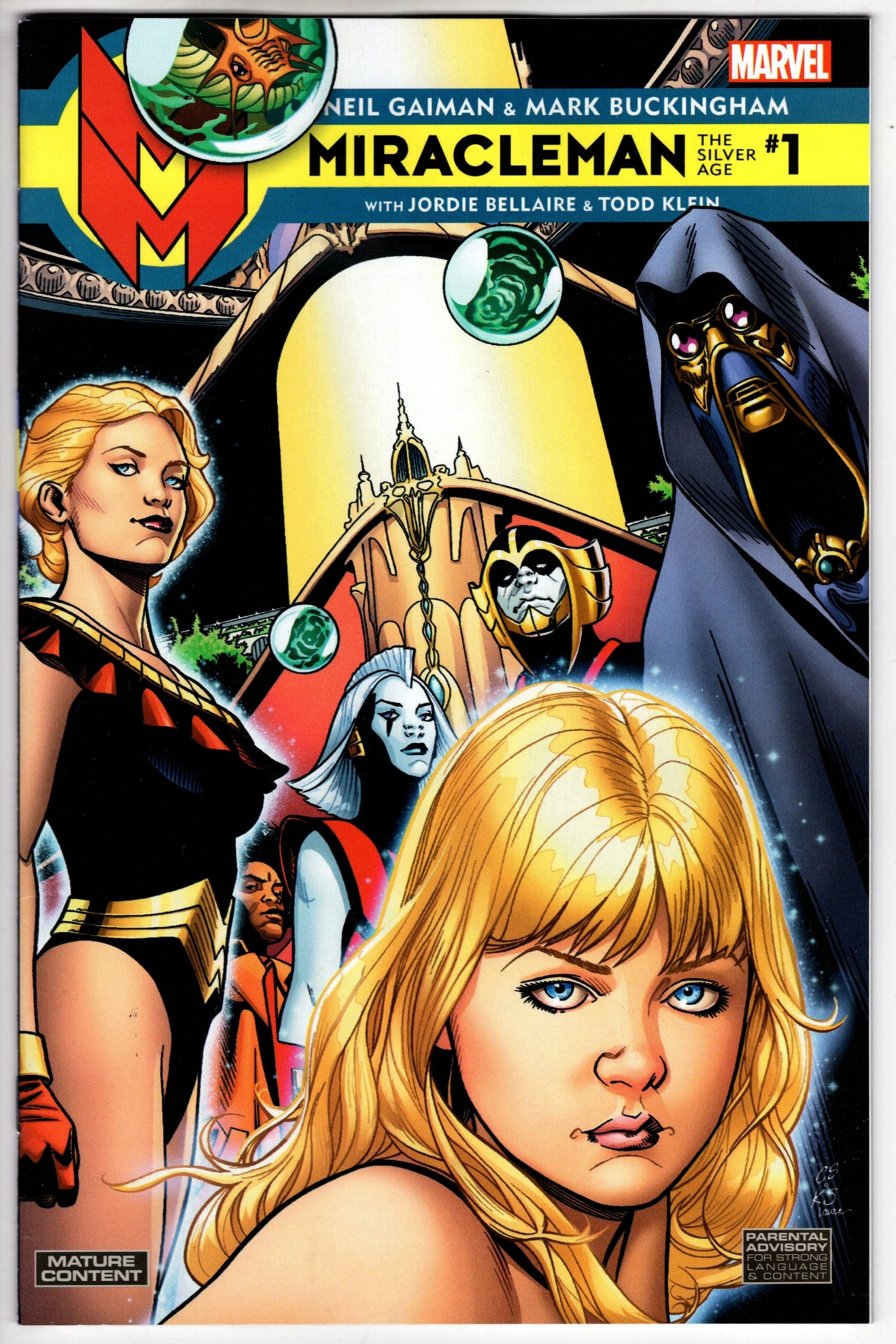 MARVEL PRH COMIC BOOK MIRACLEMAN SILVER AGE #1 SPROUSE VARIANT