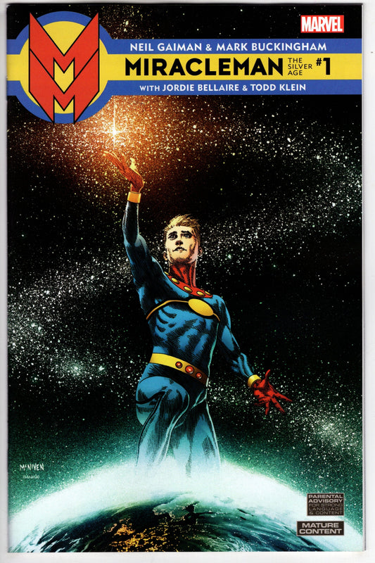 MARVEL PRH COMIC BOOK MIRACLEMAN SILVER AGE #1 VARIANT