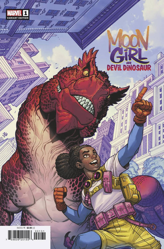 MARVEL PRH COMIC BOOK MOON GIRL AND DEVIL DINOSAUR #1 (OF 5) BRADSHAW VARIANT