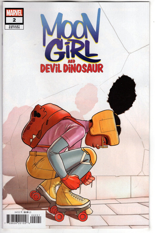 MARVEL PRH COMIC BOOK MOON GIRL AND DEVIL DINOSAUR #2 (OF 5) AKANDE Variant