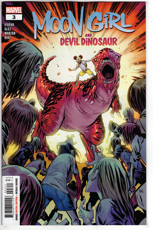 MARVEL PRH COMIC BOOK MOON GIRL AND DEVIL DINOSAUR #3 (OF 5)