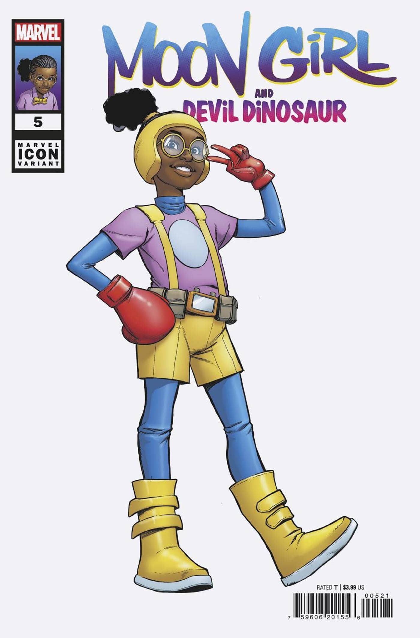 MARVEL PRH COMIC BOOK MOON GIRL AND DEVIL DINOSAUR #5 (OF 5) CASELLI MARVEL ICON V