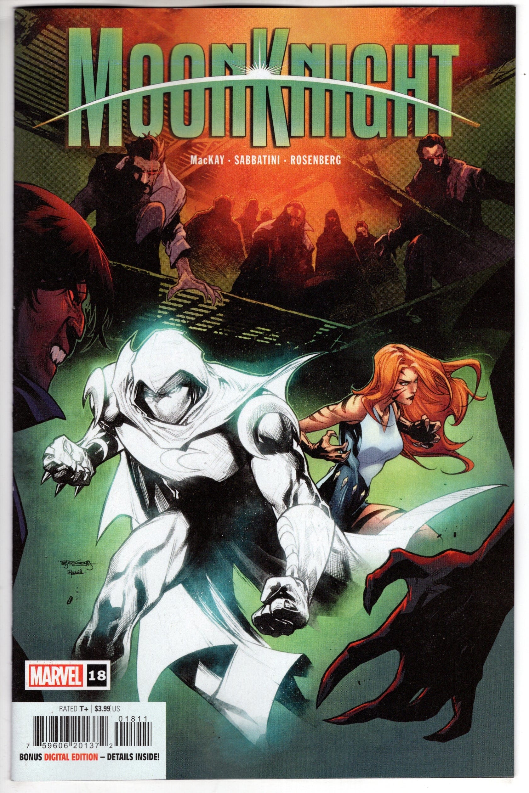 MARVEL PRH COMIC BOOK MOON KNIGHT #18