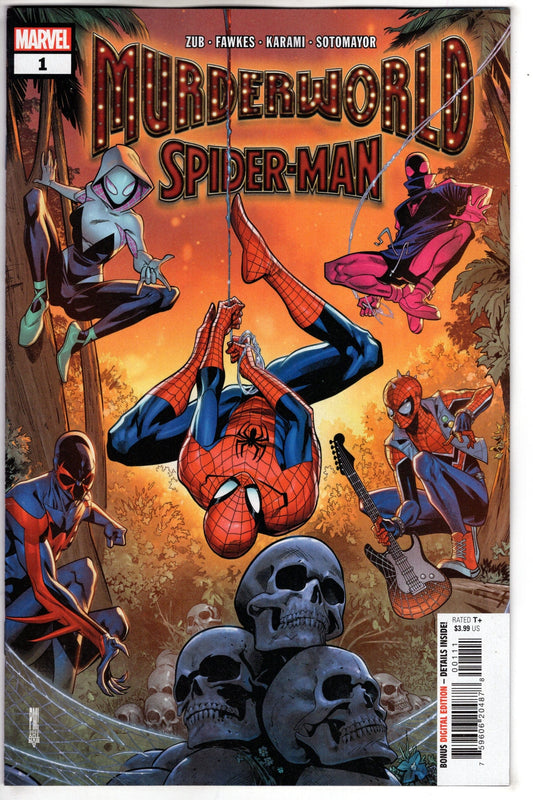 MARVEL PRH COMIC BOOK MURDERWORLD SPIDER-MAN #1