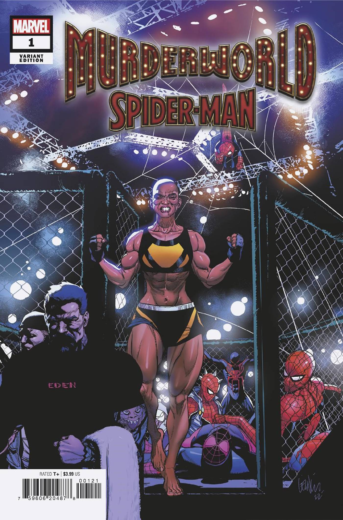 MARVEL PRH COMIC BOOK MURDERWORLD SPIDER-MAN #1 YU VAR