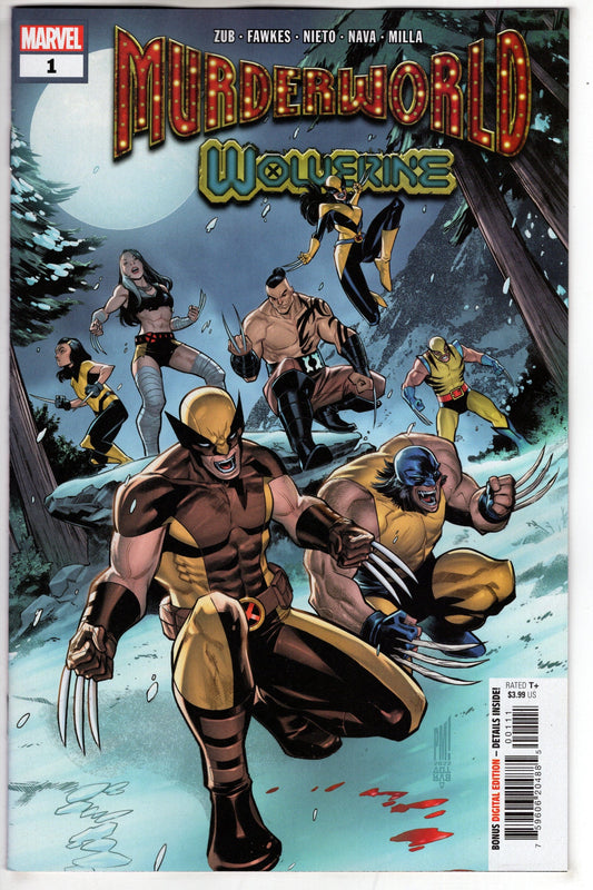 MARVEL PRH COMIC BOOK MURDERWORLD WOLVERINE #1