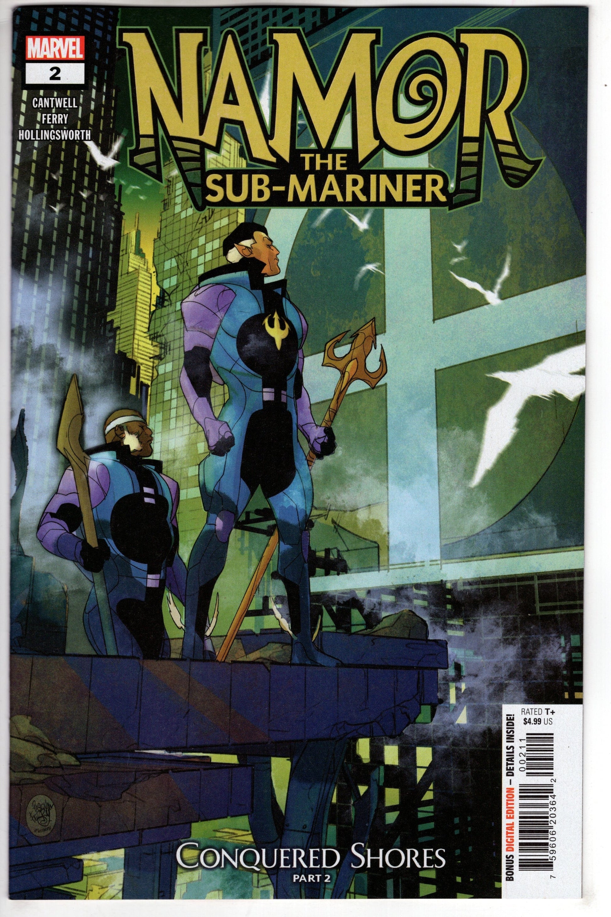 MARVEL PRH COMIC BOOK NAMOR CONQUERED SHORES #2 (OF 5)